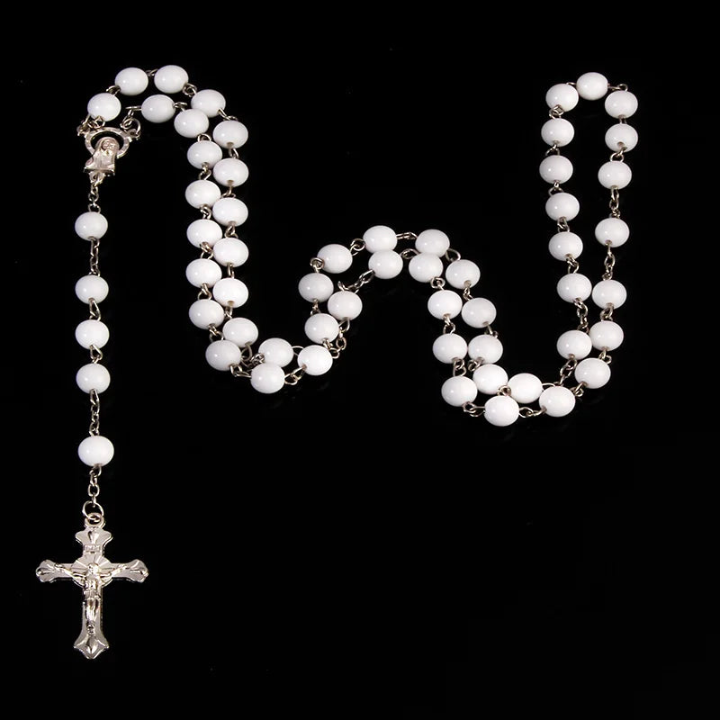 Pearl Rosary Necklaces